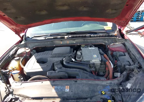 2015 Ford Fusion Hybrid Se из США, поврежденный, VIN 3FA6P0LUXFR229563